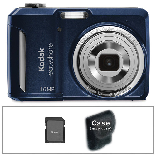 Kodak C1550 EASYSHARE Digital Camera with Basic Accessory Kit (Blue)