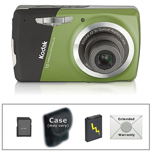 Kodak EasyShare M530 Digital Camera with Deluxe Accessory Kit (Green)