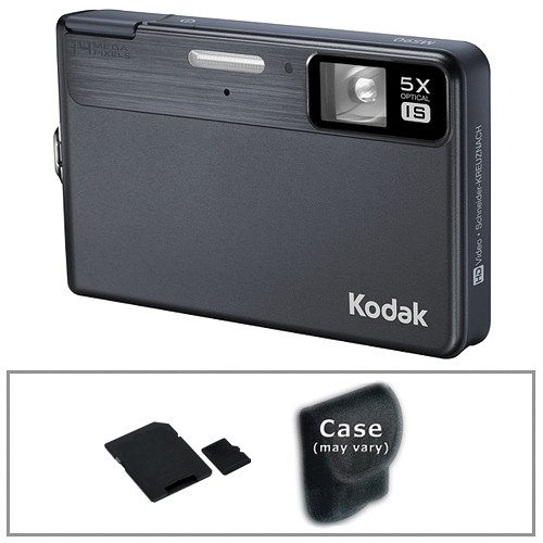Kodak EasyShare M590 Digital Camera with Basic Accessory Kit (Blue)