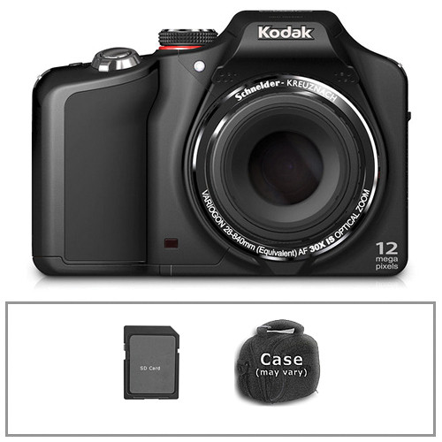 Kodak EasyShare Max Z990 Digital Camera with Basic Accessory Kit (Black)