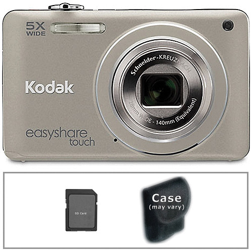 Kodak M5370 EASYSHARE Touch Camera Basic Kit (Silver)