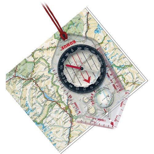 Konus Pilota-K Cartographic Compass with 4 Scales