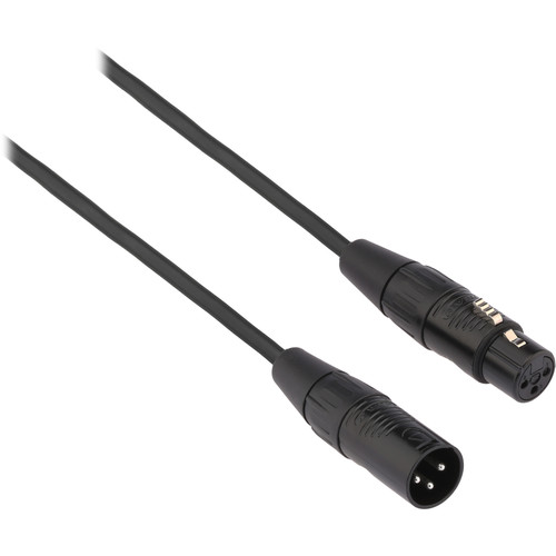 Kopul Performance 2000 Series XLR M to XLR F Microphone Cable (75', Black)