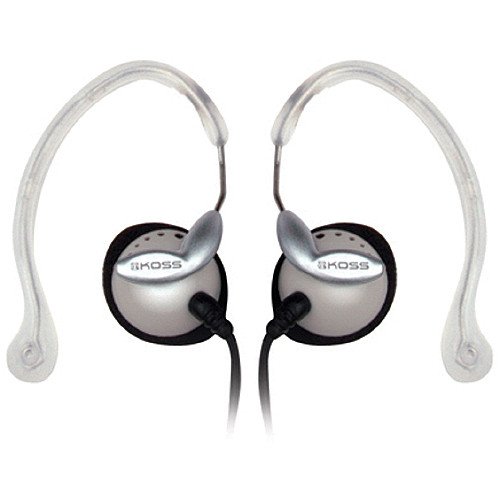 Koss Clipper On-Ear SportClip Stereo Headphones (Silver)