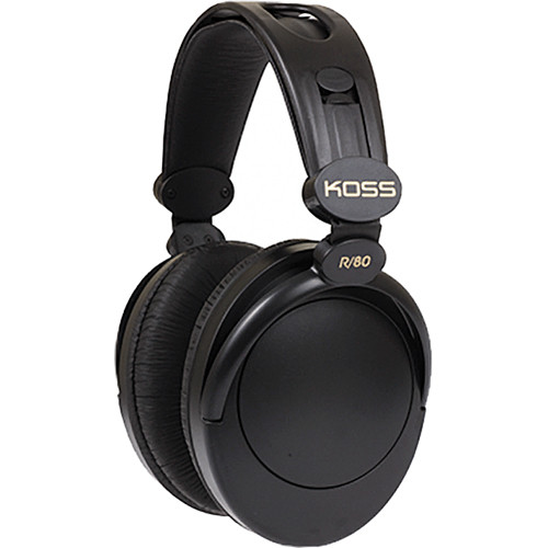 Koss R80 Closed-Back Circumaural Stereo Headphones