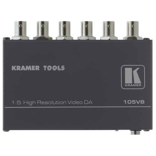 【中古】Kramer 105VB 1x5 composite BNC by Kramer Kramer 1:5 Composite Video Distribution Amplifier 105VB B&H