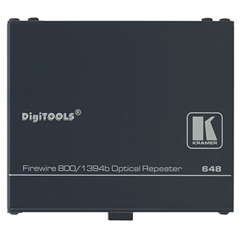 Kramer 648 FireWire 800Mbps Fiber-Optic Repeater