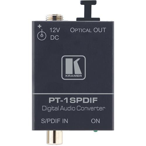 Kramer PT-1SPDIF S/PDIF to TosLink Digital Audio Format Converter