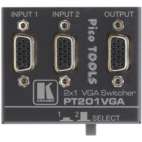 Kramer PT-201VGA XGA 2x1 Switcher - HD-15, High Bandwidth