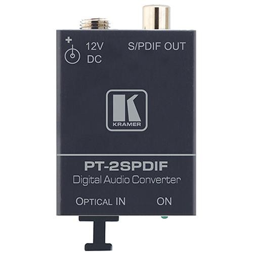 Kramer PT-2SPDIF TosLink to S/PDIF Digital Audio Format Converter