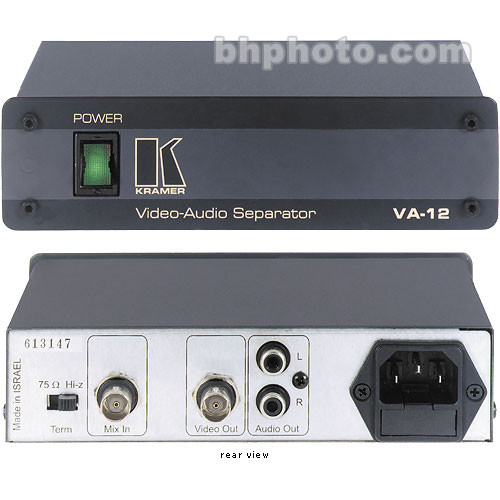 Kramer VM-12 Video & Stereo Audio Separator