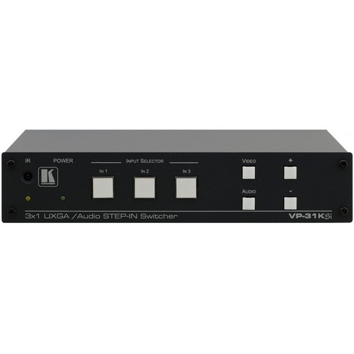 Kramer VP-31KSi 3 x 1 Computer Graphics Video & Stereo Audio Step-In Switcher