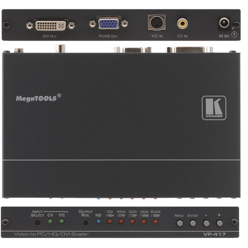 Kramer Video to Computer Graphics Video / DVI / HDTV ProScale Digital Scaler