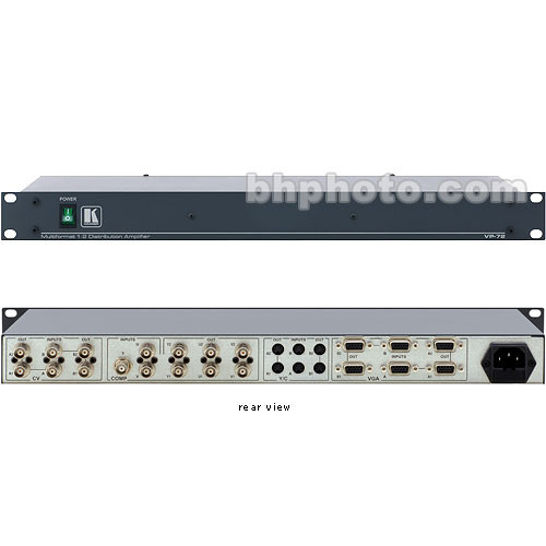 Kramer VP-72 Multi-Format 1:2 Distribution Amplifier