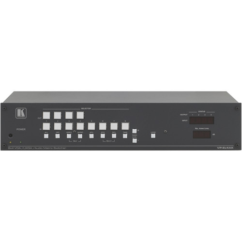 Kramer VP-8X4AK 8x4 Computer Graphics Video & Stereo Audio Matrix Switcher