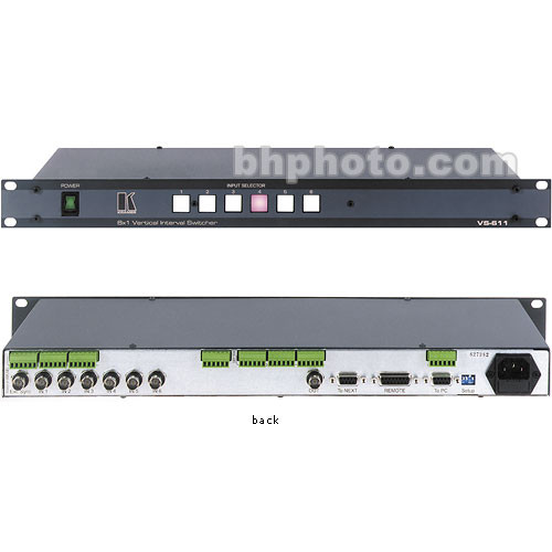 Kramer VS-611 Vertical Interval Switcher, 6x1, A/V