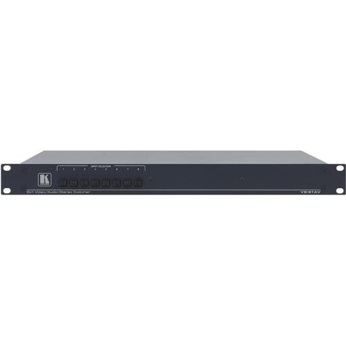 Kramer VS-81AV 8x1 Composite Video & Stereo Audio VS-81AV B&H