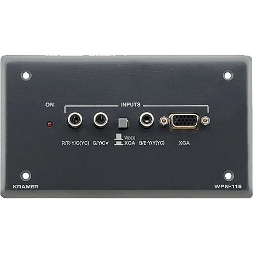 Kramer WPN-11 Computer Graphics Video and Component Video Transmitter & Wall Plate