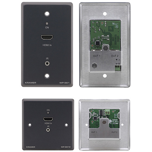 Kramer WP-561 Active Wall Plate - HDMI over Twisted Pair Transmitter