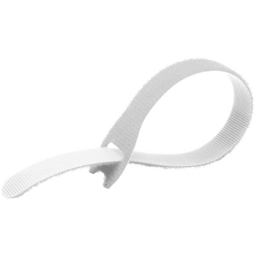 Kupo EZ-TIE Simple Cable Ties 0.78 x 7.86" (2 x 20 cm) - 50 Pack, White