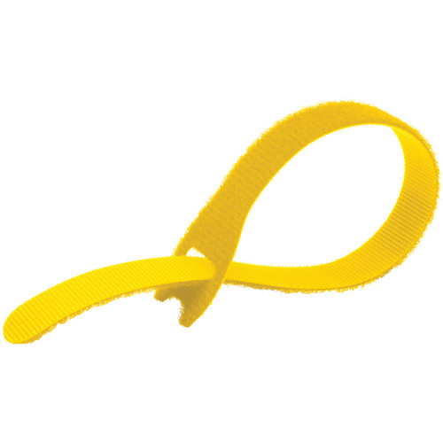 Kupo EZ-TIE Simple Cable Ties 0.78 x 7.86" (2 x 20 cm) - 50 Pack, Yellow