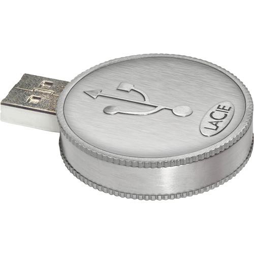 LaCie CurrenKey 8GB USB Flash Drive (Silver)