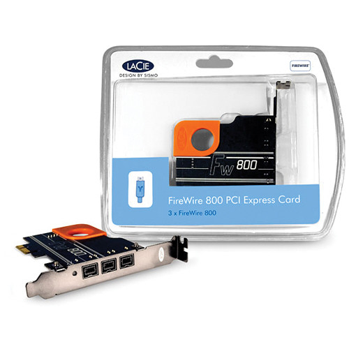 LaCie 3-Port Firewire 800 PCI Express Card