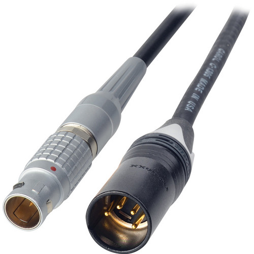 Laird Digital Cinema 12V DC Power Cable for RED One Lemo 2B 6M to XLR 4M 1 ft