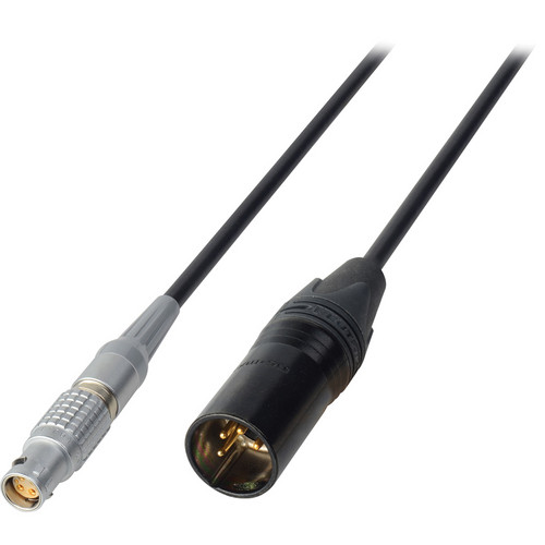 Laird Digital Cinema 12V DC Power Cable for Epic and Scarlet Lemo 1B-6F to XLR 4M 18"