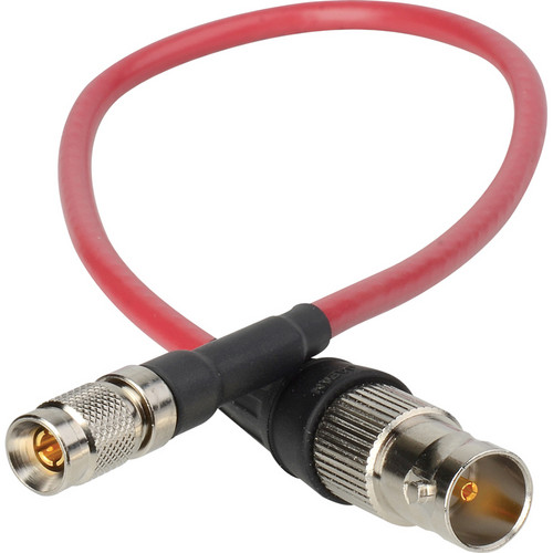 Laird Digital Cinema RED ONE Camera 3G-SDI DIN 1.0/2.3 to BNC-F Adapter Cable (Red, 1')