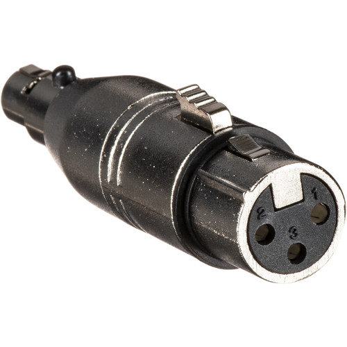 Laird Digital Cinema Premium 3-Pin Standard XLR Female to TA3F 3-Pin Mini XLR Female Audio Adapter for RED ONE