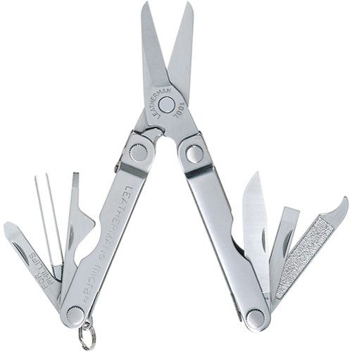 Leatherman Micra Multi-Tool (Stainless, Clamshell Packaging)