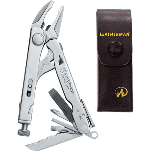 LEATHERMAN TOOL CRUNCH（クランチ) 皮ケース付き Leatherman Crunch Tool with Leather Case and Box 68010101KQ B&H