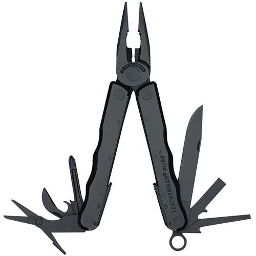 Leatherman Fuse (with Blade) and Nylon Case in Clamshell Box (Black Oxide)