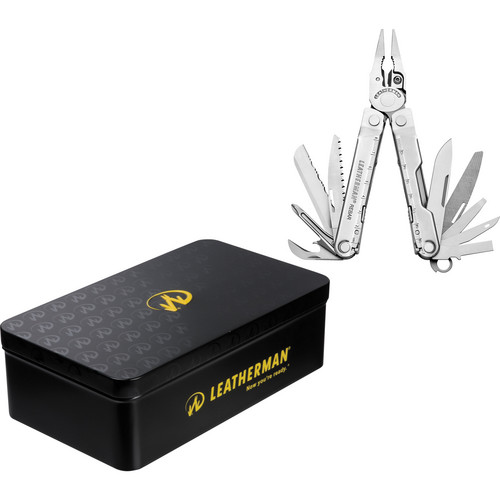 Leatherman Rebar Multi-Tool with Black Nylon Sheath (Stainless)