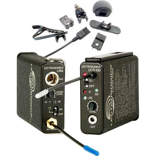 Lectrosonics 100 Series - Wireless UHF Lavalier Microphone System