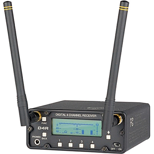 Lectrosonics D4R - Digital 4-Channel Wireless Receiver