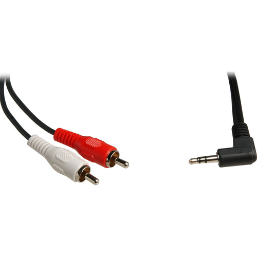 Lectrosonics Stereo Mini to 2 RCA Cable for UCR100 Receiver (15")