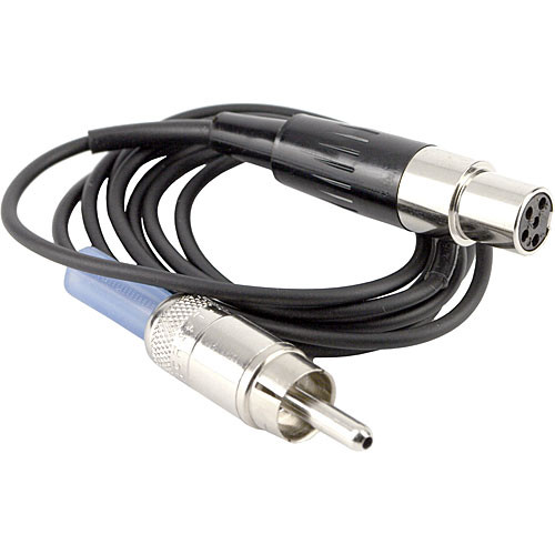Lectrosonics MC-47 RCA Male to TA5-Female Cable for Wireless Transmitters (37")