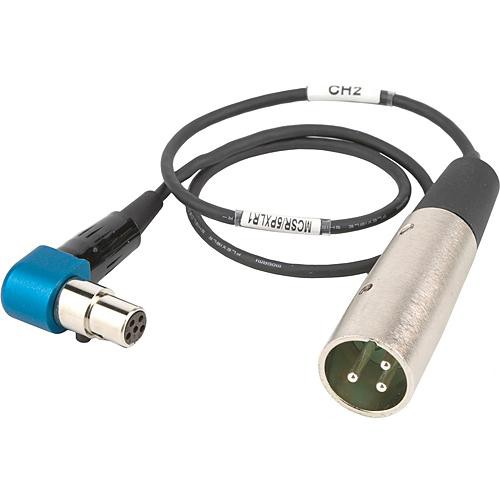 Lectrosonics Right-Angle TA5-Female to XLR Cable for Lectrosonics SR Receiver 20" (508mm)