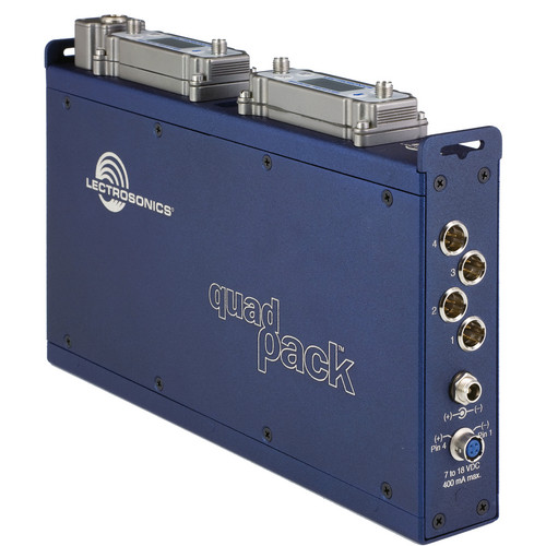 Lectrosonics Quadpack Power & Audio Interface