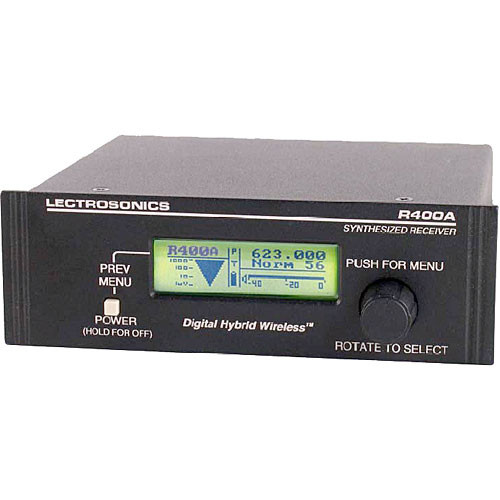 Lectrosonics R400A UHF Diversity Receiver (25)