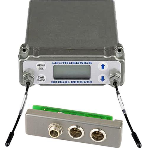 Lectrosonics SRb5P Dual-Channel Slot Mount Wireless ENG Receiver Kit with SREXT External Mounting