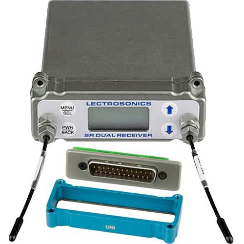 Lectrosonics SRb5P Dual-Channel Slot Mount Wireless ENG Receiver Kit for JVC, Panasonic and Ikegami Cameras