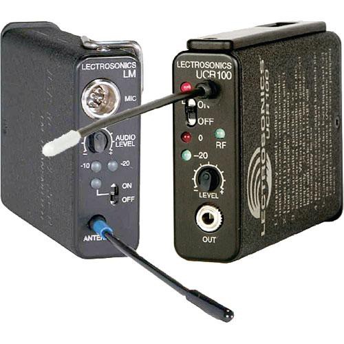 Lectrosonics 100 Series - Wireless UHF Lavalier Microphone System