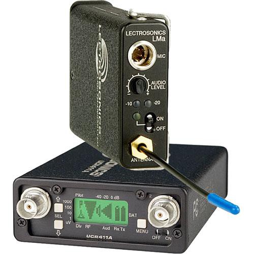 Lectrosonics 400 Series Wireless Lavalier Microphone System (No Mic) (Frequency Block 21)