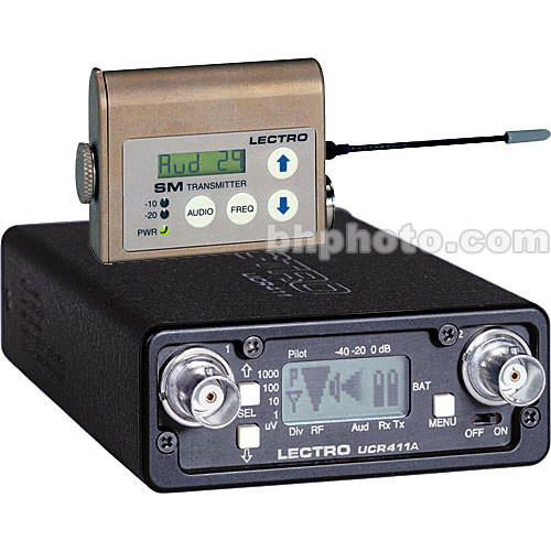 Lectrosonics 400 Series - Wireless Lavalier Microphone System (No Mic, Frequency Block 24)