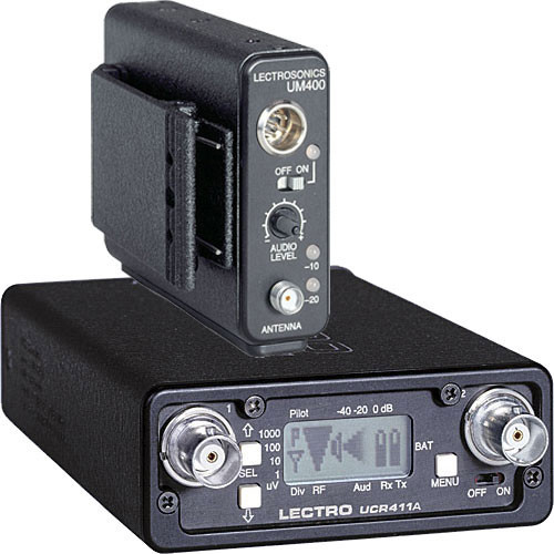 Lectrosonics 400 Series - Wireless Lavalier Microphone System (No Mic, Frequency Block 25)