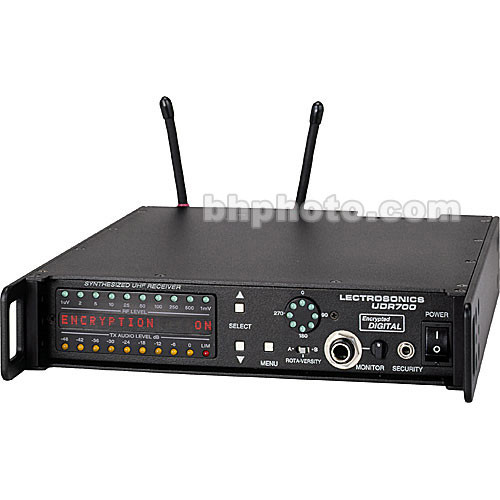 Lectrosonics UDR700 - 700 Series Encrypted Wireless Microphone Receiver (Block 22)