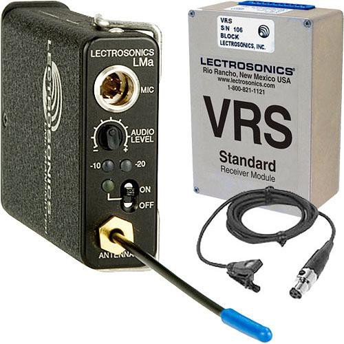 Lectrosonics VRS Receiver and LM Transmitter with M152 Lavalier Microphone (Frequency Block 22)